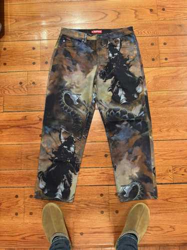 Supreme Supreme Frank Frazetta Loose Fit Denim Je… - image 1