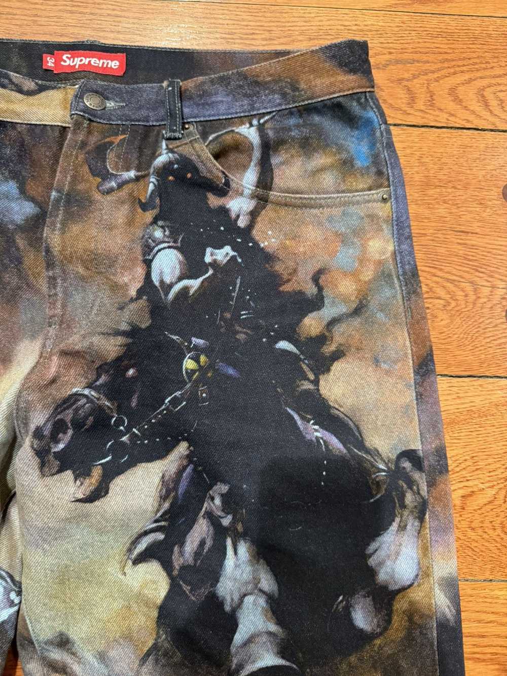 Supreme Supreme Frank Frazetta Loose Fit Denim Je… - image 2