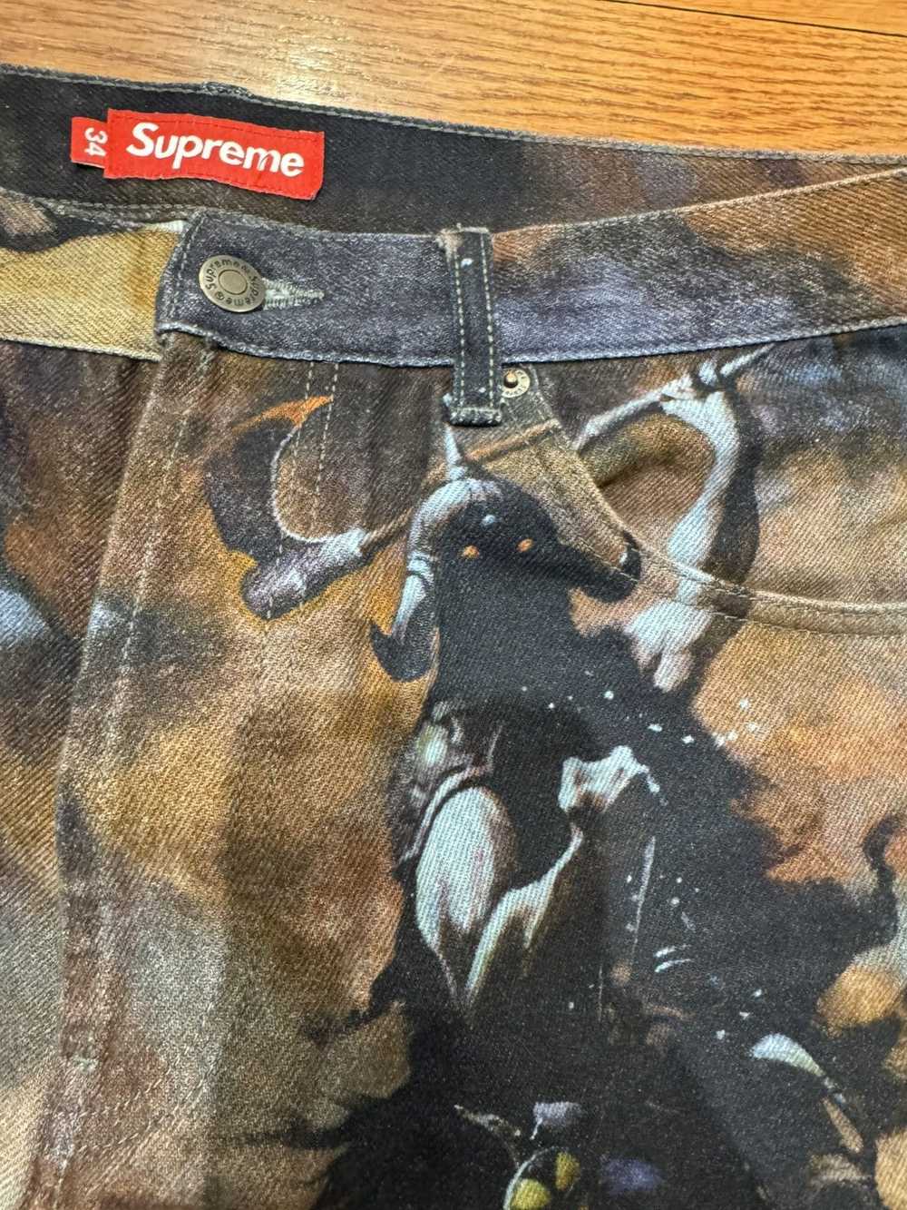 Supreme Supreme Frank Frazetta Loose Fit Denim Je… - image 3