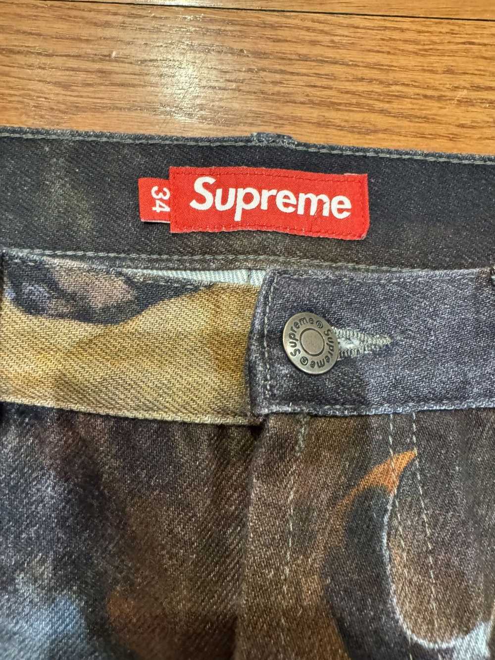 Supreme Supreme Frank Frazetta Loose Fit Denim Je… - image 4