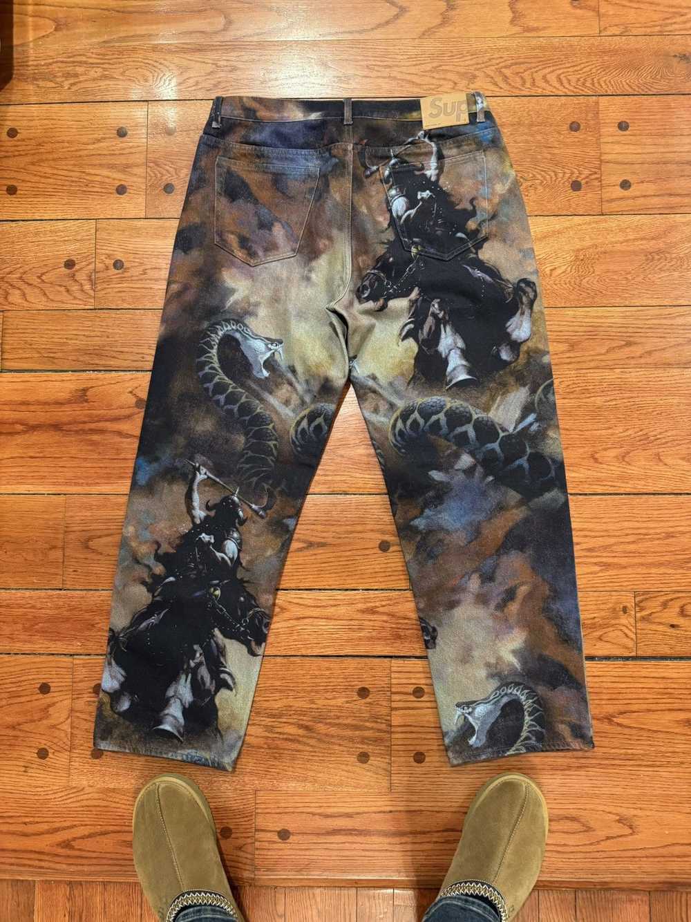 Supreme Supreme Frank Frazetta Loose Fit Denim Je… - image 7