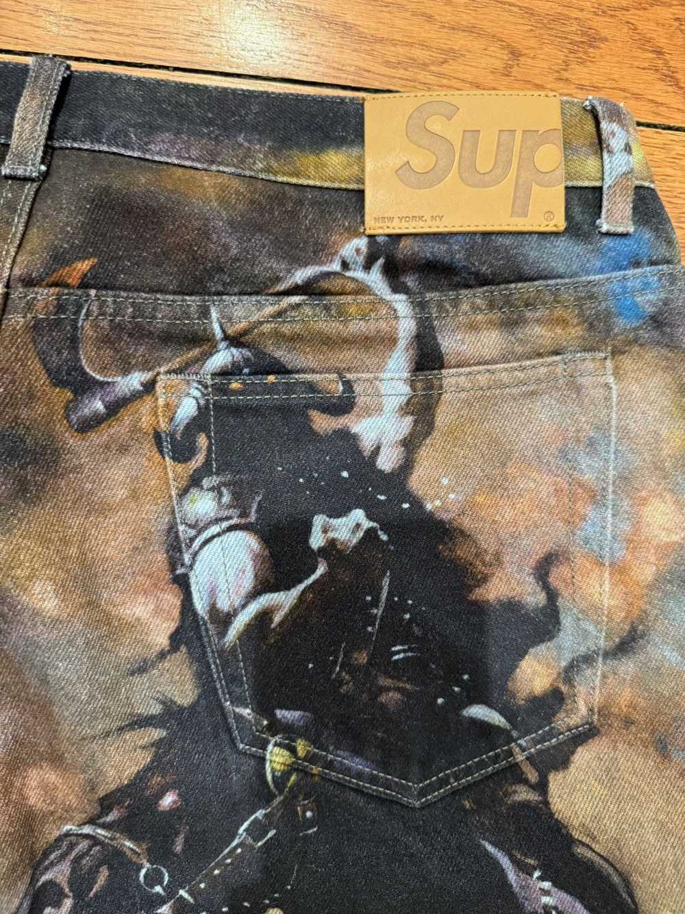 Supreme Supreme Frank Frazetta Loose Fit Denim Je… - image 8