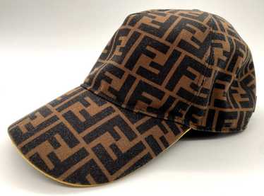 ハット FENDI FF monogram cap Brown Fendi Ff Monogram Cap - Brown | Editorialist