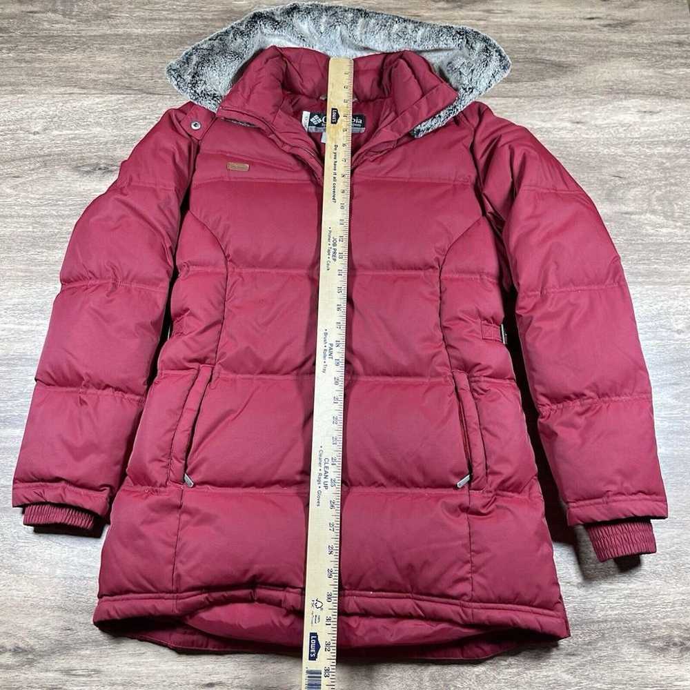 Columbia XCO Women's Medium Red Long Puffer Down … - image 2