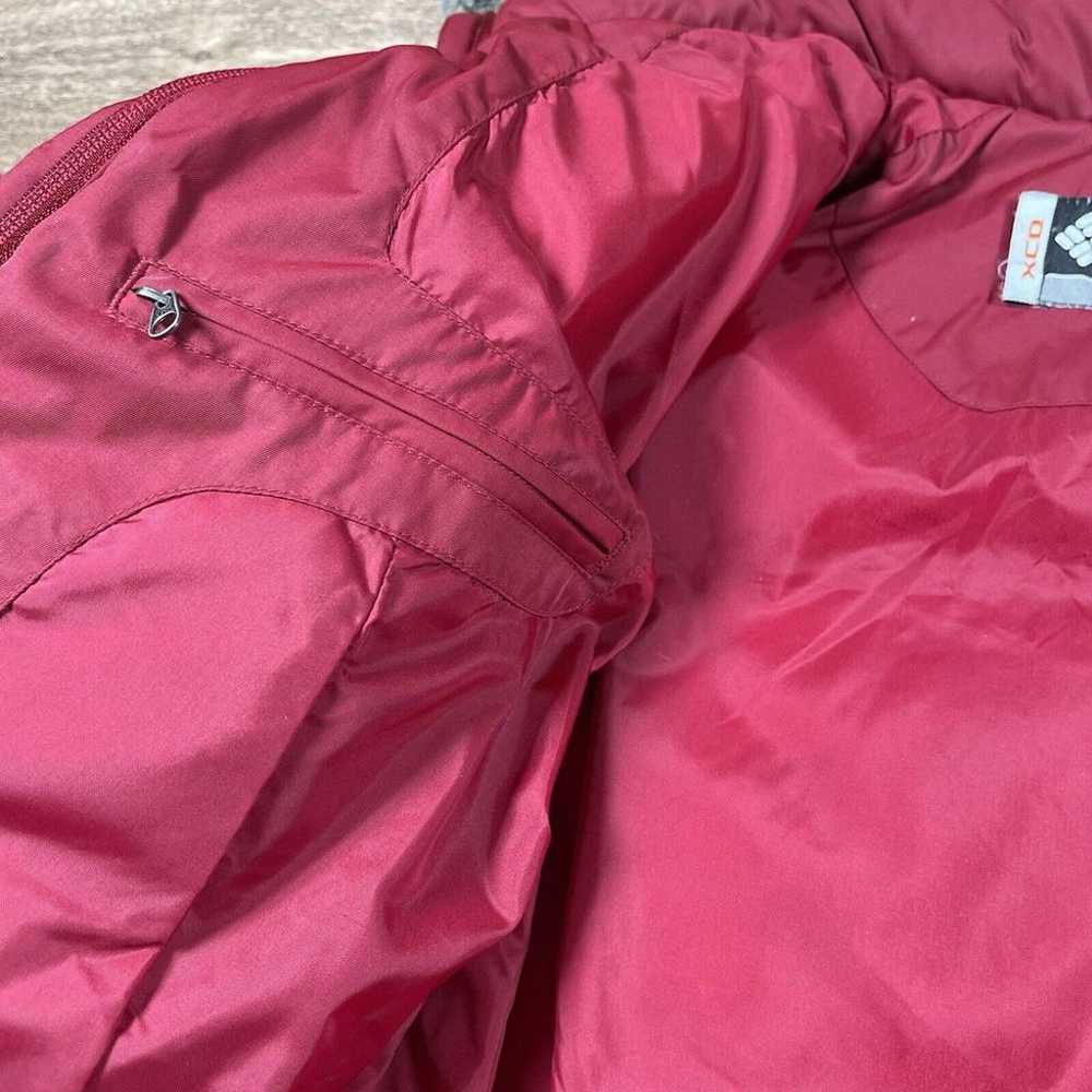 Columbia XCO Women's Medium Red Long Puffer Down … - image 7