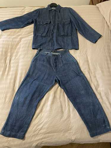Pleated Jacket - Bedford Cord – evan kinori
