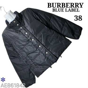 Burberry Blue Label ブラックダウンジャケット 38 Burberry blue label label/down/38/ - Gem
