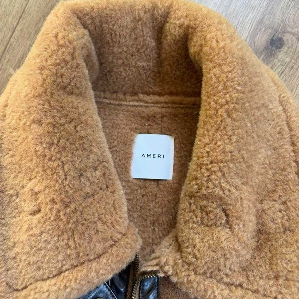 Ameri Mouton Flight Jacket - image 2