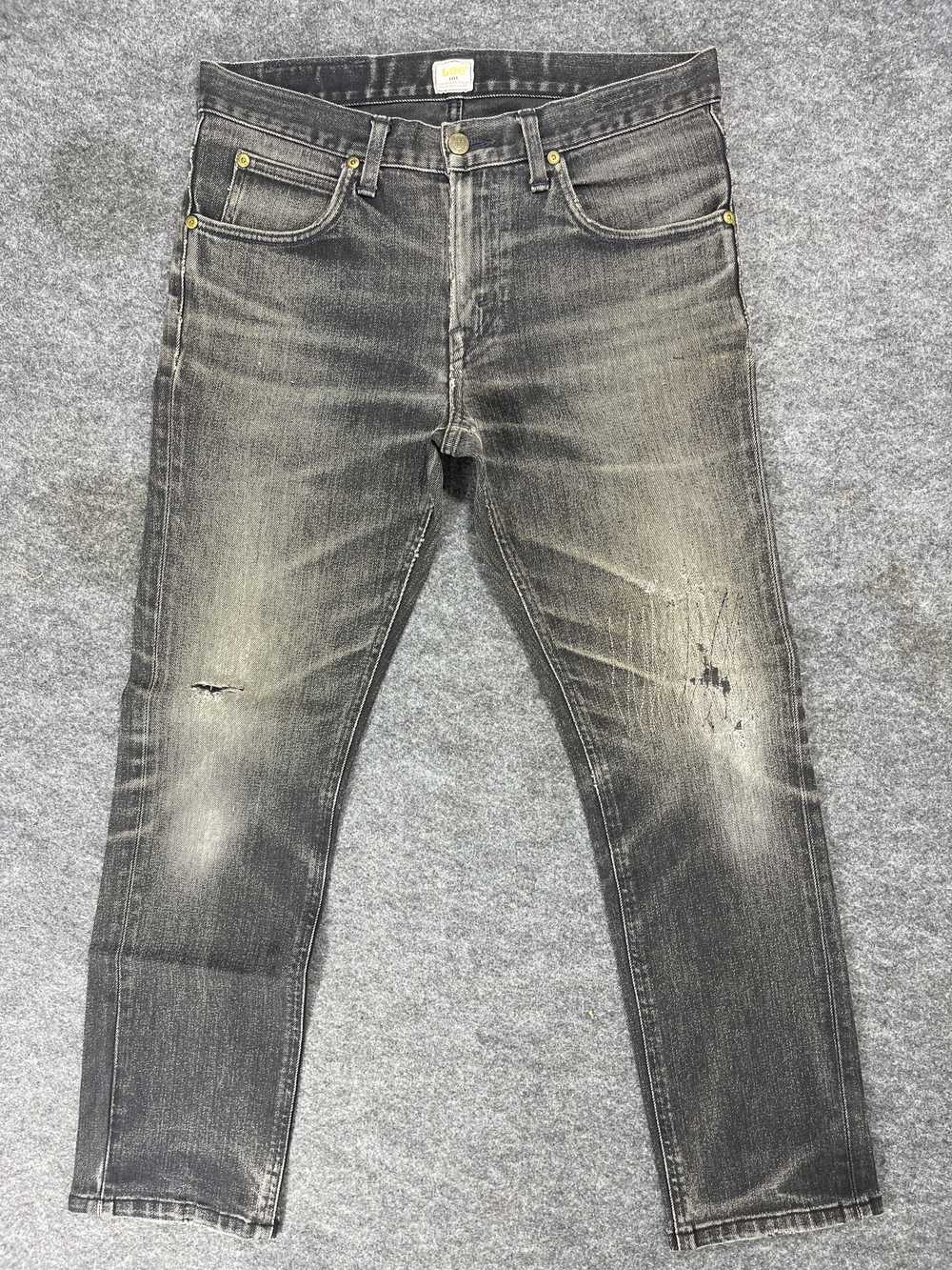 Lee × Vintage Vintage Lee 101 Premium Jeans Faded… - image 1