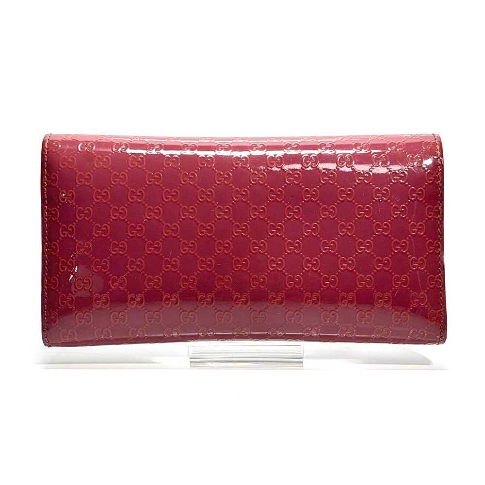 Authentic Gucci Wallet Color Pink long Micro GG L… - image 3