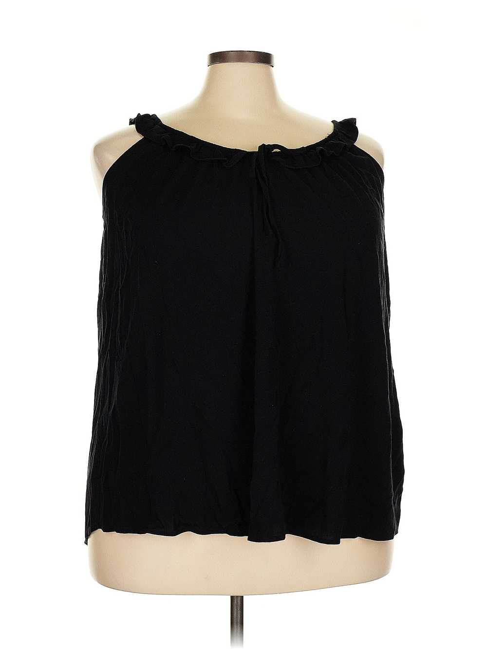 Torrid Women Black Sleeveless Blouse 3X Plus - image 1