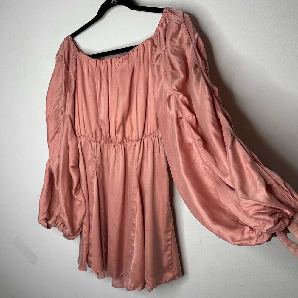 REVOLVE Lovers + Friends Pink Off Shoulder Balloo… - image 11