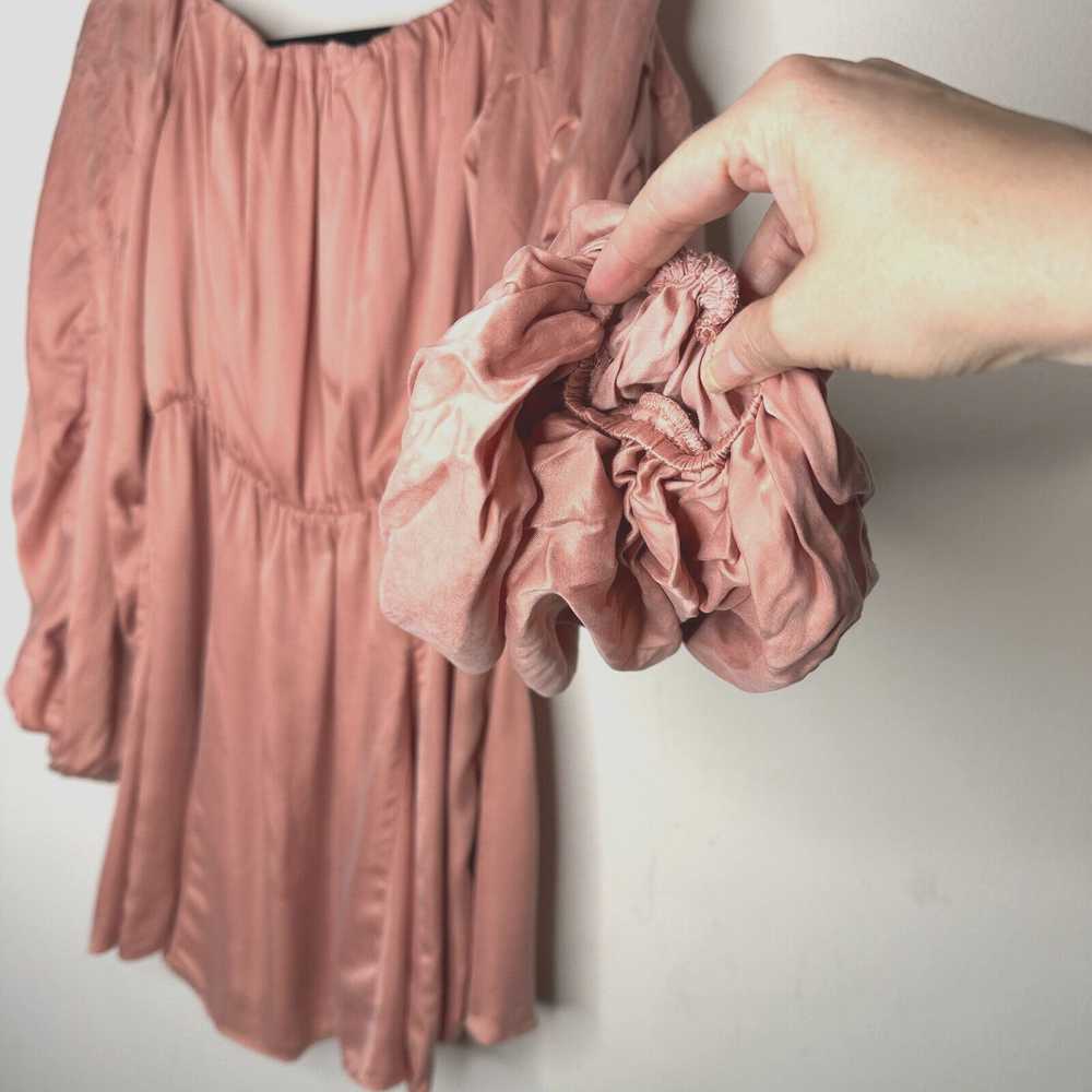 REVOLVE Lovers + Friends Pink Off Shoulder Balloo… - image 4