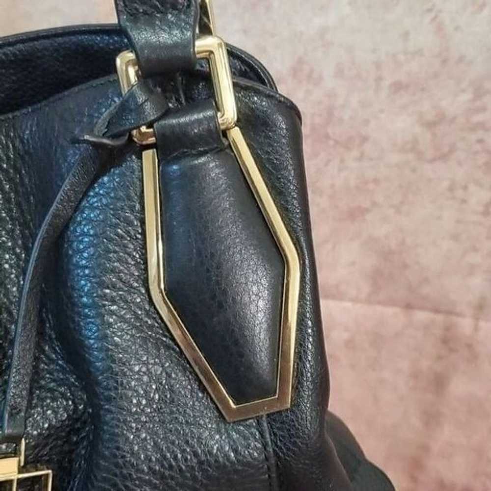 CALVIN KLEIN Black Leather Handbag - image 7