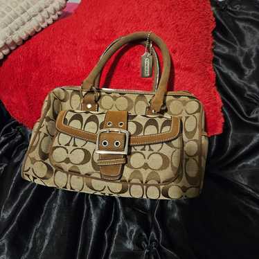 Tracy's Gem Shop - Vintage Coach Broadway Speedy Satchel