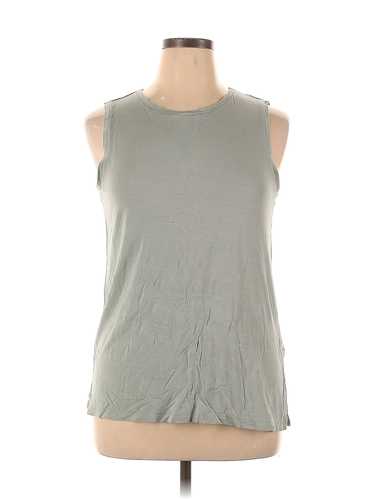 Adrienne Vittadini Women Gray Sleeveless T-Shirt … - image 1