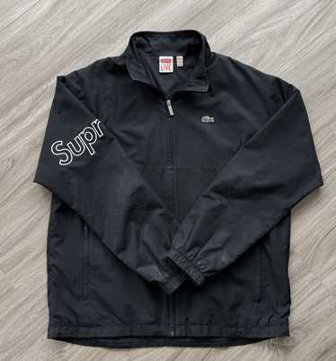 トップス Supreme LACOSTE Velour HalfZip Track Top Supreme LACOSTE Velour Half-Zip Track Top (SS18) - $188