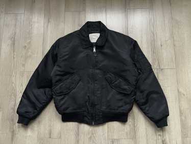 HOUSTON CWU-36P Black Summer Flight Jacket Black [Nomex