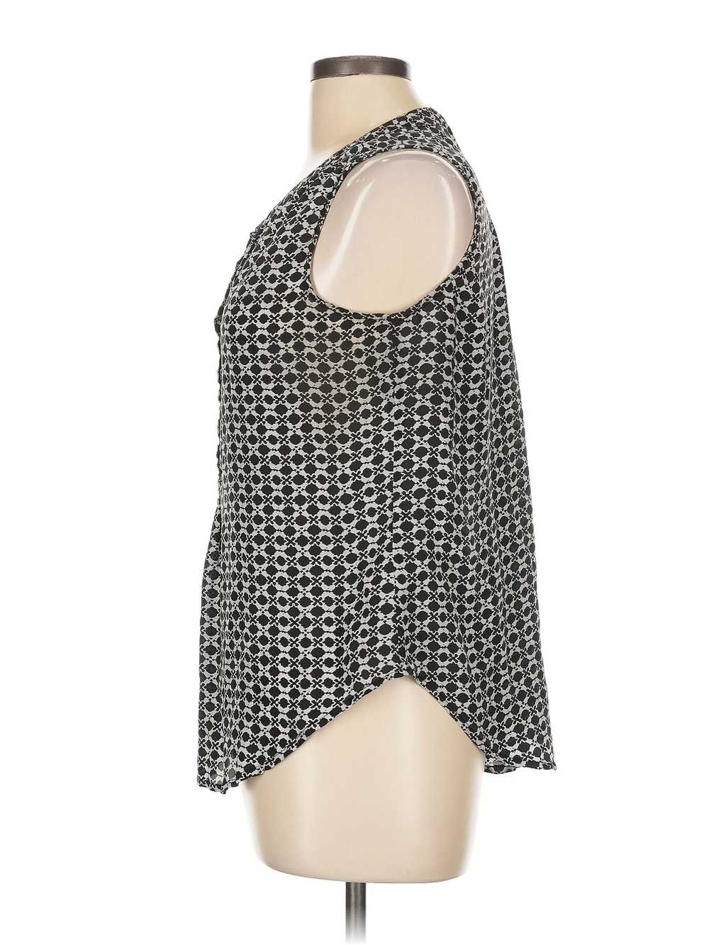 41Hawthorn Women Black Sleeveless Silk Top L - image 4