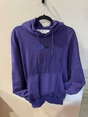 Off-white hoodie purple - Gem