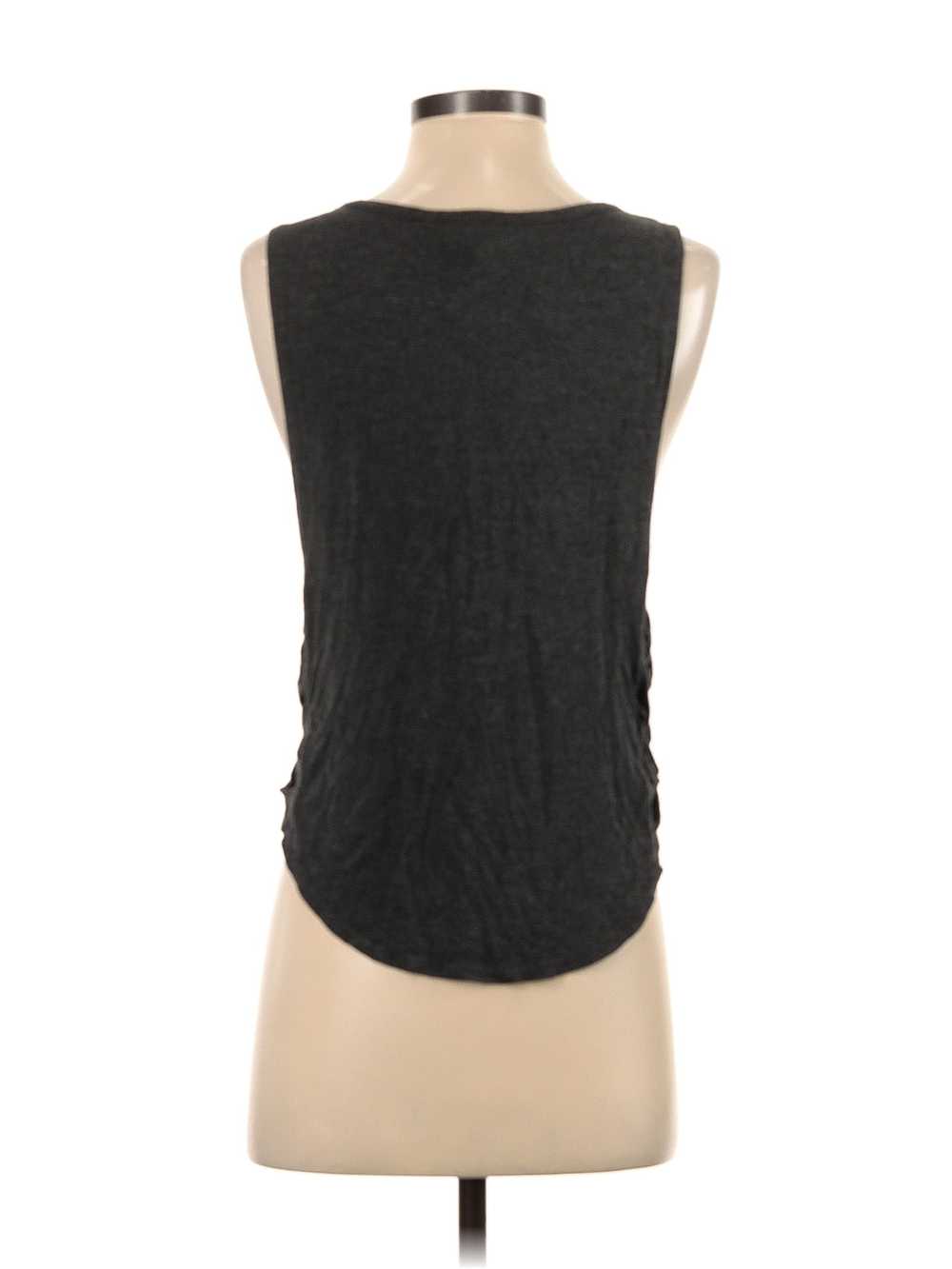 Charlotte Russe Women Gray Sleeveless T-Shirt S - image 2