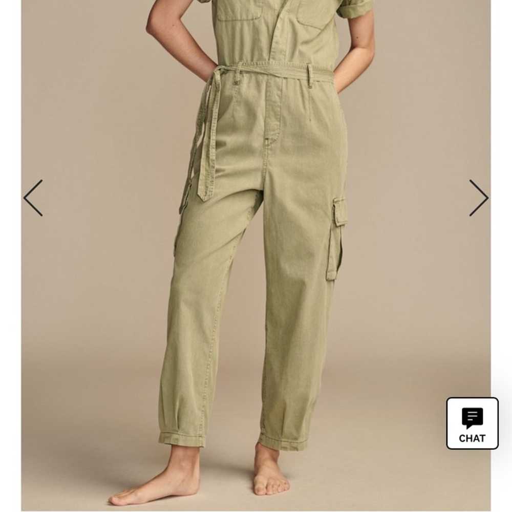 Denim S/S Utility Jumpsuit - image 1