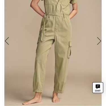 Denim S/S Utility Jumpsuit - image 1