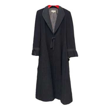 80s GIORGIO ARMANI　Balmacaan Coat Vintage Giorgio Armani Coat 1980s White Label Overcoat