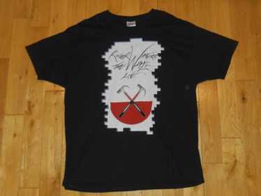 Roger Waters ピンクフロイド 2010ツアーTシャツ 2010 Roger Waters The Wall Live Tour Music Band T-Shirt Mens