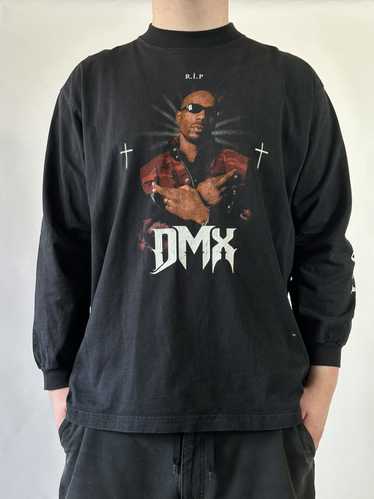BALENCIAGA×YEEZY DMX A TRIBUTE ロンT ブラック Yeezy x Balenciaga DMX Tribute Shirt Long Sleeve Kanye RIP
