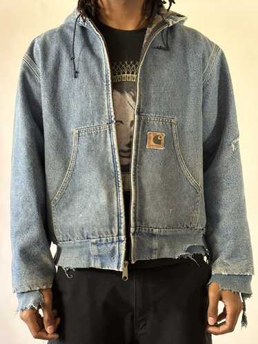 Vintage carhartt denim hooded - Gem Vintage carhartt denim hooded - Gem