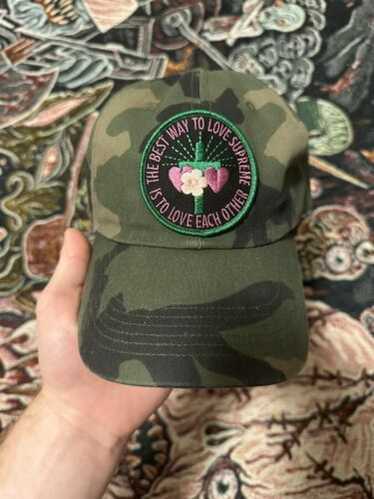 Supreme camouflage camouflage hat - Gem