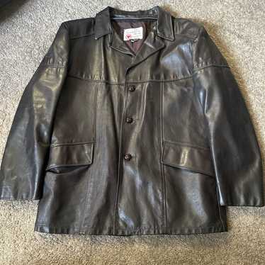 Leather jacket × sears - Gem