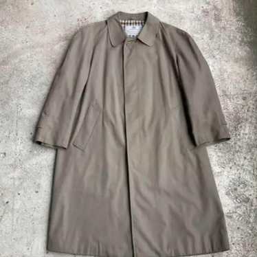 60s〜70sAquascutum coat England製 Vintage 70s Aquascutum Trench Coat Raincoat Mens Size XL