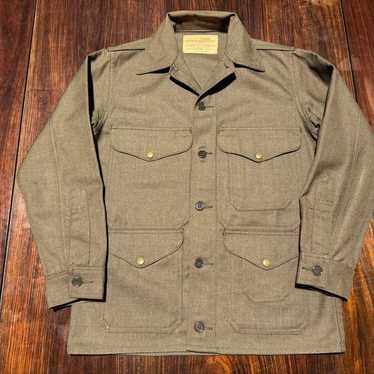 稀少30s〜40s オリジナル FILSON Forestry Cloth Cruiser ヴィンテージ フォレストリークロス クルーザー ジャケット 検 マッキーノ ウール FORESTRY CLOTH CRUISER JACKET / フォレストリークロス