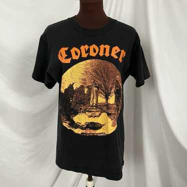 Coroner tee shirt vintage - Gem