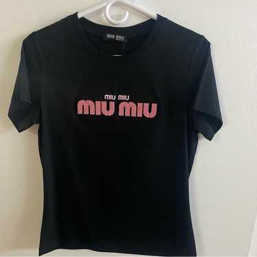 行列のできるレビュー商品、集めました。高評価アイテム Miu Gem - t-shirt black miu トップス