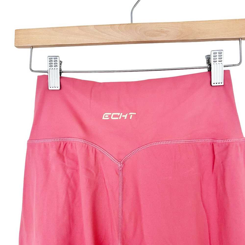 Other ECHT Pink Crossover Waist Joggers Sz M - image 5