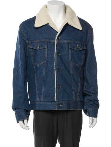 MM6 Maison Margiela Distressed Denim Jacket | Blue | FARFETCH