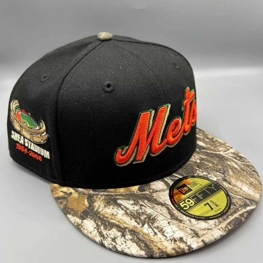 New Era 59FIFTY ヤンキース realtree 7 5/8 New Era New York Mets Hat Men 7 5/8 Realtree 59Fifty New Era