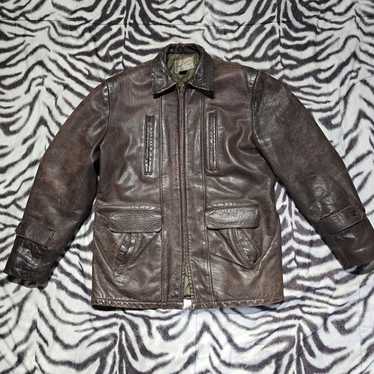 Vintage mens horsehide leather - Gem