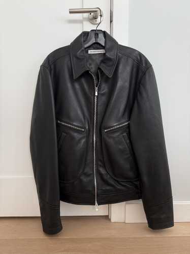 aero leather jacket - Gem