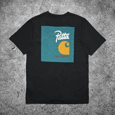 【カーハート】Carhartt WIP × PattaコラボTシャツ【kct1015】 carhartt - Patta-carhartt コラボTシャツの通販 by 爆安