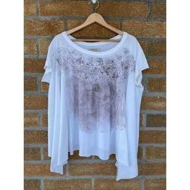 all saints oversize top size 6 - image 1