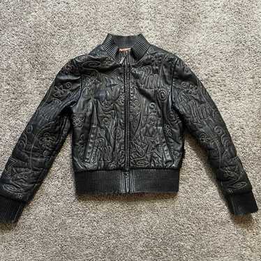 Rocawear レザー ジャケット スタジャン LADIES - L size Rocawear leather jacket - Gem