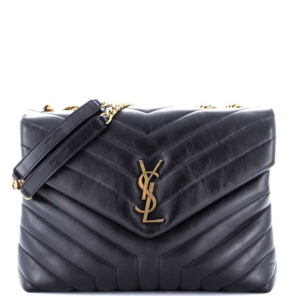 ハンドバッグ Saint Laurent Caramel Leather Handbag Saint Laurent - Medium Manhattan Cream Leather Bag