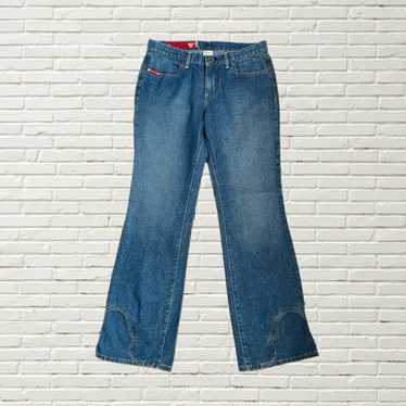 パンツ 00s guess jeans racing pants gimmick y2k Y2k Guess Jeans - Etsy