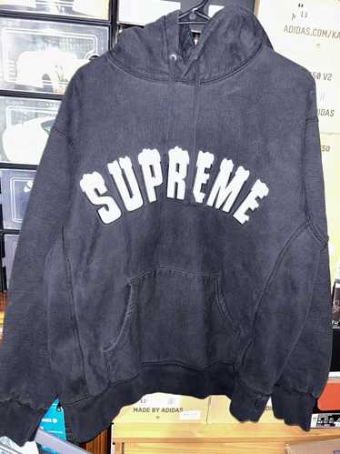 トップス Supreme - Icy Arc Hooded Sweatshirt Buy Supreme Icy Arc Hooded Sweatshirt 'Navy' - FW20SW77 NAVY