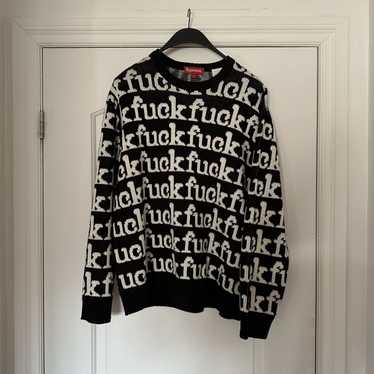 Supreme supreme fuck sweater - Gem