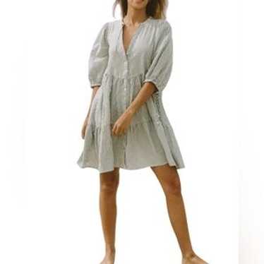 Max Studio Tunic, Oversized, Partial Button-Down,… - image 1